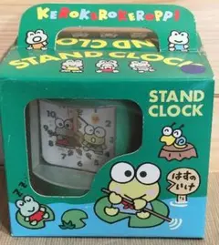 サンリオ　1996年製　ケロッピ　スタンドクロック　昭和レトロ　けろけろけろっぴ