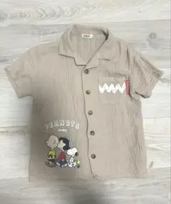 PEANUTS ベージュ シャツ 95cm 子ども用