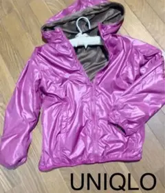 《未使用》UNIQLO リバーシブルジャンバー マウンテンパーカー 裏起毛