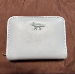 MAISON KITSUNÉ 二つ折り財布 ライトブルー