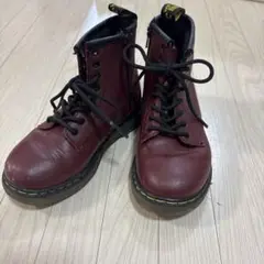Dr. Martens バーガンディ キッズブーツ　uk9