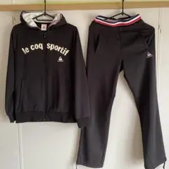 le coq sportif トラックスーツ ブラック