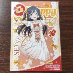 ラブライブ！ お台場 虹ヶ咲学園キッチンカー バースデーブロマイド 優木せつ菜