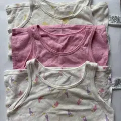 コットンメッシュタンクトップ　100