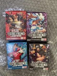 ワンピース カードゲーム ボックスセット 4個