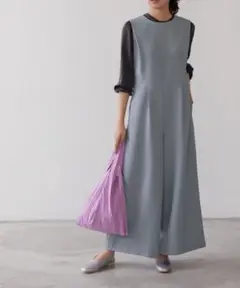 VIS ビス 【EASY CARE】ダブルクロスオールインワン