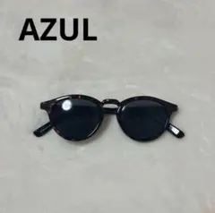 [美品] AZUL アズール サングラス メガネ 茶色 黒 マウジー レディース