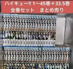 ハイキュー!! 1〜45巻＋33.5巻　全巻セット