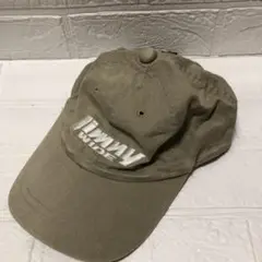 メンズキャップ　ライトグレー フリーサイズ　綿100 中古