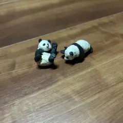 パンダフィギュア 2体セット