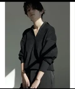 ETRE TOKYO パイルポロニットプルオーバー