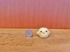 羊毛フェルト ひよこの置物