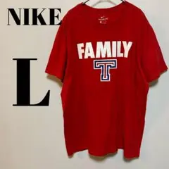 訳あり　NIKE college T-Shirts メンズ　半袖　 Tシャツ　L