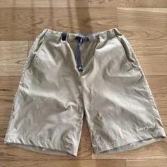 美品　mont-bell ベージュ 半ズボン　160