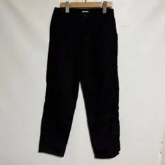 【美品】CIOTA スピンコットン　バックサテンベイカーパンツ　サイズ2 黒