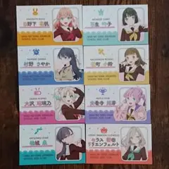 蓮ノ空女学院 金沢ゲーマーズ 105期メンバーご挨拶カード 全８種セット
