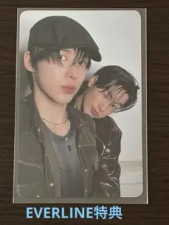 ATEEZ ユノ&サン ユニットトレカEVERLINEラキドロGH.3