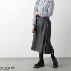 o'neil of dublin ロングプリーツ巻きスカート