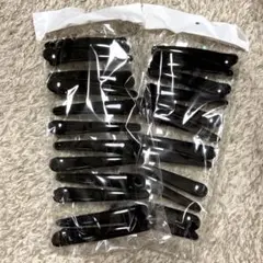 ヘアクリップ　光沢バレッタ　ヘア