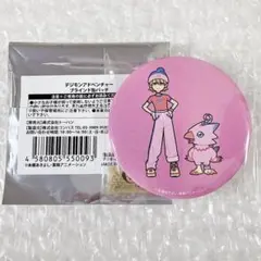 デジモン デジモンアドベンチャー 缶バッジ 武之内空 ピヨモン ①