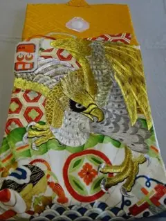 産着男児 正絹 豪華刺繡未使用品