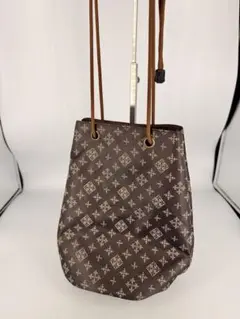 『美品』russet 巾着バッグブラウン