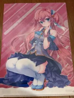 雪ミク 2017 アニメイト 特典 クリアファイル 巡音ルカ