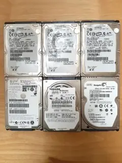 y029 6個セット 中古HDD 2.5 SATA