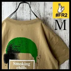 【希少】FR2 デニスロッドマン コラボ Tシャツ M ブラウン 茶色 サプール