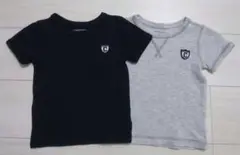 西松屋 ワッフル生地 Tシャツ サイズ95 2枚セット