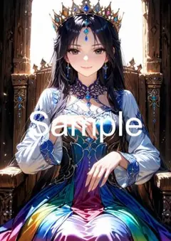 A4サイズアートポスター 1点もの 美女ポスター最高品質 D-D-７２