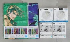 ジョジョの奇妙な冒険.タオル&ガラスプレート　6点未開封セット