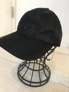 新品Callaway メッシュブラック キャップ