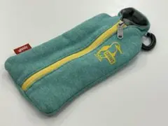 特価 美品 チャムス CHUMS マルチケース パーカースタイル カラビナ 付き