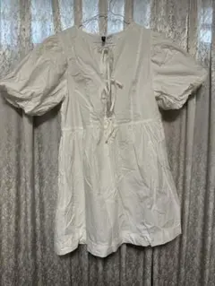 H&M ホワイト ワンピース　Mサイズ