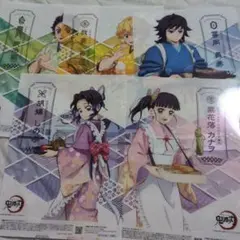 鬼滅の刃 イラスト クリアシート セブンイレブン 限定