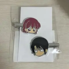 暁のヨナ 大原画展 原画展 ヘアクリップ ヨナ ハク