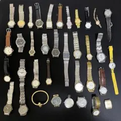 【ジャンク】 SEIKO CASIO シチズンなど　時計　36点　まとめ売り