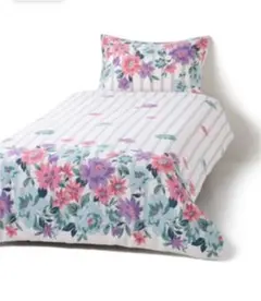 今日発送!(18時まで)フランフラン、新品、シングル花柄布団カバー