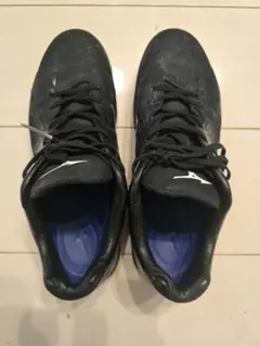 Mizuno ブラック スパイクシューズ　25cm