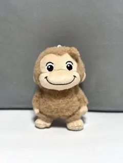 【おさるのジョージ】ぽってりマスコット ふわもこ おさるのジョージ
