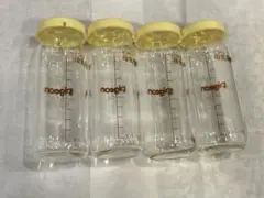 哺乳瓶　母乳実感　100ml 4本　ガラス製