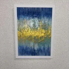 絵　画　アクリル　モダン　ポップ　約縦33㎝約横24㎝約厚み1㎝
