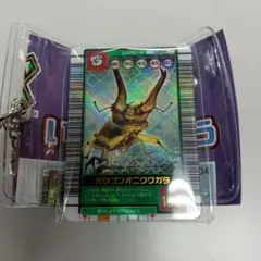 昆虫王者ムシキング ミニチュアカードアクリル3 オウゴンオニクワガタ