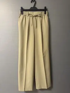 ❤︎ NOLLEY'S❤︎ ウォッシャブルイージードロストワイドパンツ　Ｍ