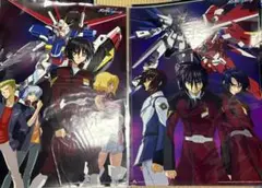 ガンダムSEED DESTINY ポスター 2枚 シン キラ アスラン ステラ
