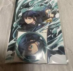 時透無一郎　新品 全集中展　缶バッジ&ポストカードセット