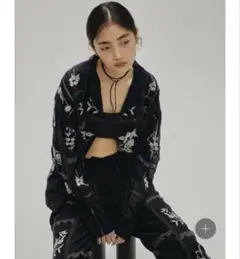 【todayful】エンブロイダリー　パッチワーク　シャツ