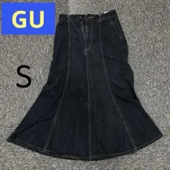 GU デニムマーメイドスカート(S)