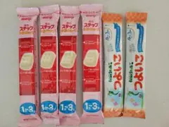 meiji ステップ らくらくキューブ４本+つよいこ２本